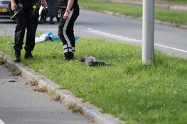 Persoon op step aangereden in Beverwijk, weg afgesloten