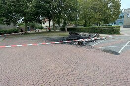 Caravan in brand op Dillestraat in Haarlem