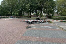 Caravan in brand op Dillestraat in Haarlem