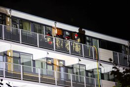 Explosie en brand bij woning in Diemen
