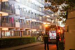 Explosie en brand bij woning in Diemen