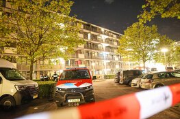 Explosie en brand bij woning in Diemen