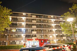 Explosie en brand bij woning in Diemen