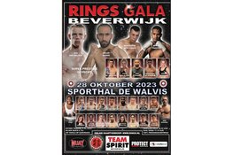 Zaterdag 28 oktober in sporthal Beverwijk: Kickboksgala Beverwijk blijft kweekvijver van talent