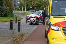 Scooterrijdster aangereden in Driehuis