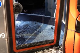 Ongeluk tussen auto en bus in Haarlem