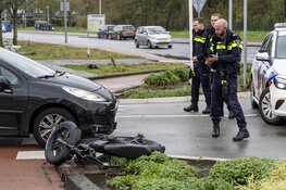 Fatbike aangereden op rotonde Dr. Jac P. Thijsseweg in Zandvoort