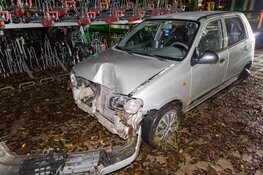 Aanhouding na crash met auto in Haarlem