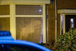 Raam gesneuveld bij incident aan de Baanstraat in Beverwijk