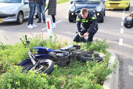 Persoon op crossmotor aangereden in Beverwijk