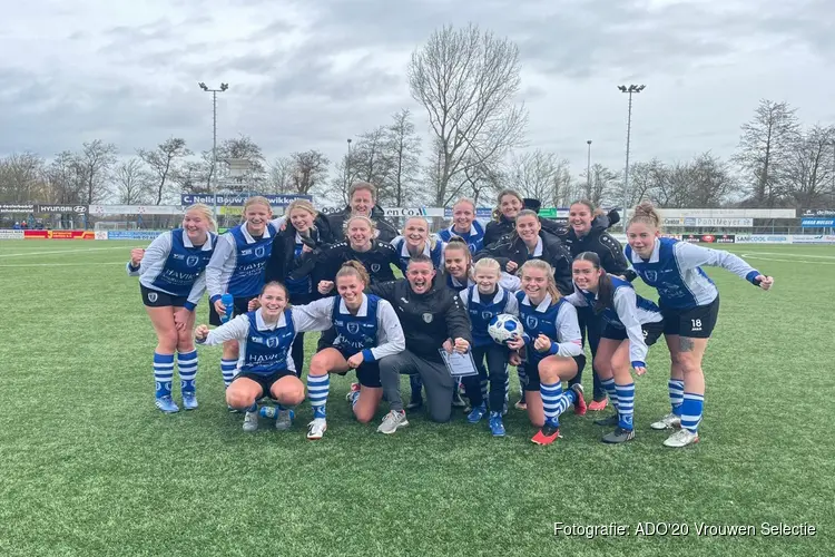 ADO'20 Vrouwen halen weer flink uit tegen Beuningse Boys