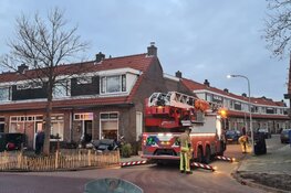 Schoorsteenbrand in Haarlem