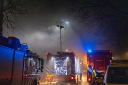 Grote brand in interieurwinkel Heemstede