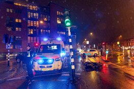 Gewonde bij ongeval op de Langebrug in Haarlem