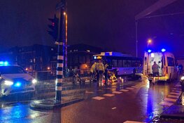 Gewonde bij ongeval op de Langebrug in Haarlem