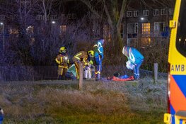 Automobilist gecrasht in IJmuiden, twee gewonden