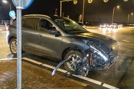 Flinke botsing in Haarlem, politie doet onderzoek