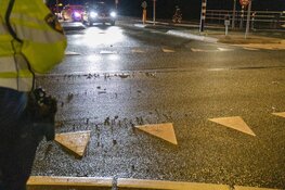 Flinke botsing in Haarlem, politie doet onderzoek