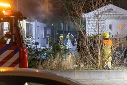 Brand op woonwagenkamp in Haarlem