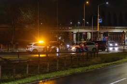 Paarden op de vlucht door Santpoort-Noord