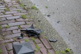 Snorscooter ten val in Beverwijk