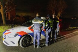 Auto te water in Uitgeest