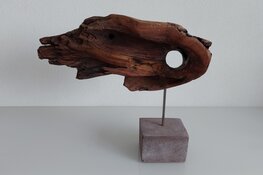 Expositie Marleen Brand in het leescafé van Bibliotheek IJmuiden