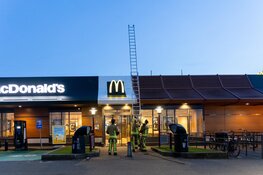 Brand bij McDonald's in Beverwijk