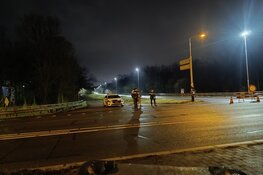 Waaghals op de fiets uit Velsertunnel geplukt