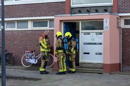 Woningbrand in Haarlem, flat deels ontruimd