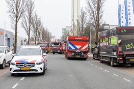 Grote inzet hulpdiensten bij brand koffiebranderij Haarlem