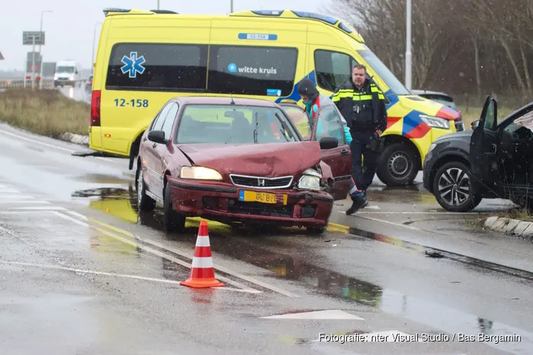Gewonde bij botsing in IJmuiden