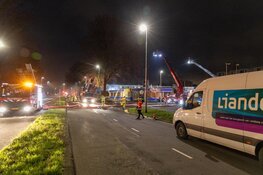 Uitslaande brand in Haarlemse witgoedzaak