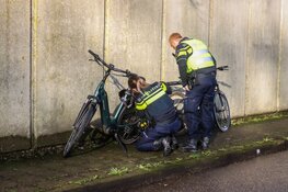 Botsing tussen fietsers op fietspad in Santpoort-Noord