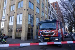 Hond gered bij brand in woning aan de Poeldijkweg in Haarlem