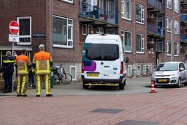 Gaslek aan Mr Jan Gerritsenlaan in Haarlem