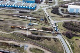Trein ontspoord op terrein Tata Steel