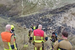 Flinke duinbrand bij Wijk Aan Zee