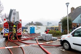 Grote brand in voormalige sportschool in Zandvoort