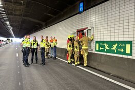 Ongeluk in Wijkertunnel: tunnel in beide richtingen dicht