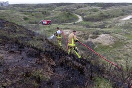 Tweede duinbrand op één dag in Wijk Aan Zee