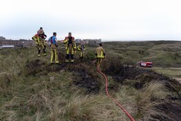 Tweede duinbrand op één dag in Wijk Aan Zee