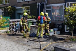 Wasmachine in brand in woning in Haarlem