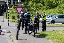 Fietsster aangereden in Velsen-Zuid