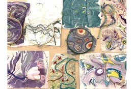 Maak je eigen textiel werkstuk Creatieve workshops in het Rozenprieel