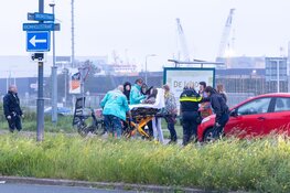 Fatbike met meisjes erop aangereden in IJmuiden