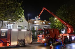 Veel rookontwikkeling bij schoorsteenbrand in Haarlem
