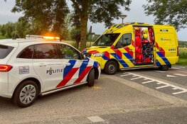 Scooterrijder gewond bij ongeval op Grote Buitendijk in Velserbroek