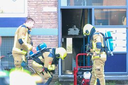 Brand in portiekflat in IJmuiden