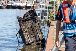 Duikactie bij aangetroffen auto in Haarlem